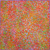 'Clusters 7' acrylic on board 40x40cm 2022