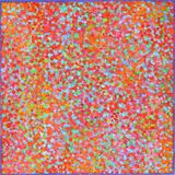 'Clusters 8' acrylic on board 40x40cm 2022