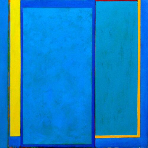 'Frame 1' 80x80cm acrylic on canvas 80x80cm 2006