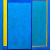 'Frame 1' 80x80cm acrylic on canvas 80x80cm 2006