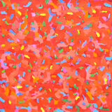 'Distribution 2.' Acrylic on paper 48x48cm 2008