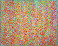 'Giverny 3' acrylic on canvas 70x90cm 2020 (Private Collection)