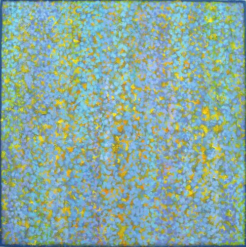 'Giverny 4' 70x70cm acrylic on canvas 2020