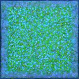 'Green View' acrylic on board 40x40cm 2019