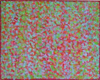 On Reflection 18 acrylic on board 30x24cm 2020