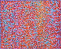 'On Reflection 24' acrylic on board 30x24cm 2020