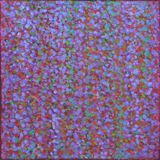 'On Reflection 3' acrylic on board 40x40cm 2020