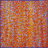 'On Reflection 7' acrylic on board 40x40cm 2020