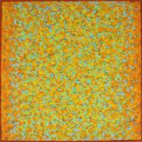 'Orange Squash 1' acrylic on canvas 60x60cm 2019