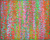 'On Reflection 13' acrylic on board 24x30cm 2020