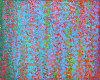 'On Reflection 9' acrylic on board 24x30cm 2020