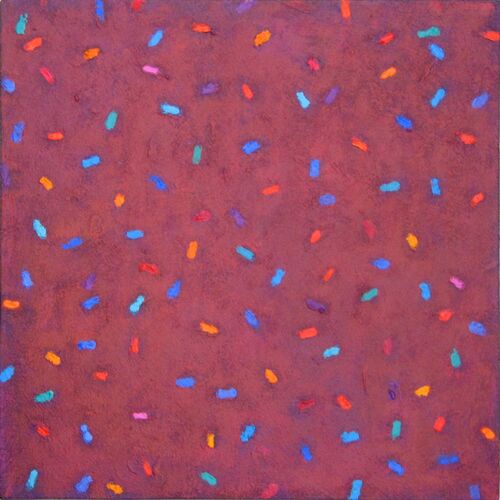 'Distribution 5' 48x48 acrylic on canvas 2008