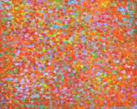 'Swarm 3' acrylic on board 24x30cm 2020