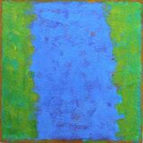 'Tilt 2' 30x30cm acrylic on board 2017