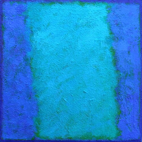 'Tilt 5' 30x30cm acrylic on board 2017 (Private Collection)