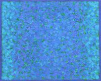 'Blue Blue Transition 1' acrylic on board 50x40cm 2019