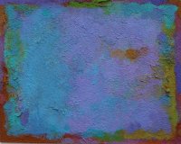 Winter Blues 3. 30x24cm acrylic on board 2018