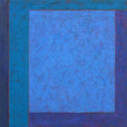 'Within Without' 90x90cm acrylic on canvas 2006