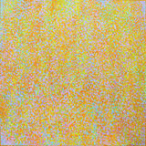 'Yellow Fusion' acrylic on canvas 2021 92x92cm