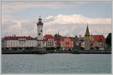 Lindau from Bodensee