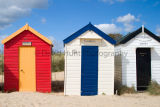 Traditional beach huts at Southwold