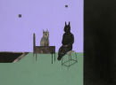 Our lips are sealed, 2010, acrylic on canvas, 80x60cms