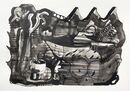 The Sleep of Good Faith, 2019, 36x51cms, ink on paper
