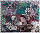 Agents of Delirium, 145x182cms, 2020, oilbar on unstretched canvas
