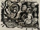 Nothing Like Eden, 2019, indian ink on paper, 28x38cms