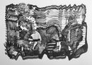 The Bullshit Machines are Back, 2019, 36x51cms, ink on paper