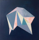 Discreet Music, 2014, 30x30cm, acrylic on panel