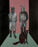No Time to Analyse, 2010, acrylic on canvas, 160x130cms, PRIVATE COLLECTION