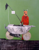 The Insignia, 2011, 120x95cms, acrylic on canvas. PRIVATE COLLECTION