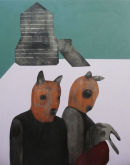 Black Stump Lodge, 2011, acrylic on canvas, 75x60cm
