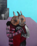 Tragedy at the Dwelling, 2011, acrylic on canvas, 75x60cm. PRIVATE COLLECTION.