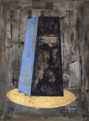 How The Mighty Fall, 2013,Tempera & gold leaf on Maple Panel (cradled), 40 x 30cm