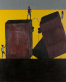 We Ride Tonight, 2010, acrylic on canvas, 160x130cms PRIVATE COLLECTION