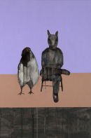 Keeper of Secrets, 2010, acrylic on canvas, 90x60cms