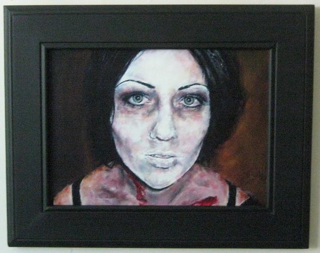"Q" Framed