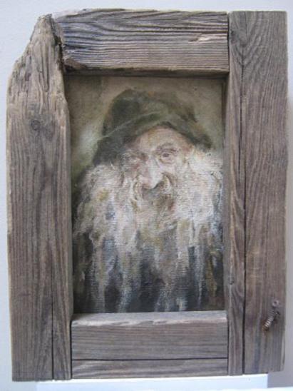 Josef In Green (Framed)