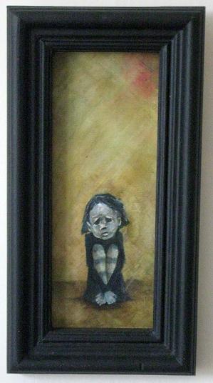 "MaryAllAlone" (Framed)