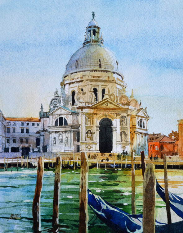Santa Maria della Salute blue s