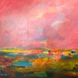 'Morning light,Gallanach' oil on panel 120x90cm