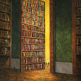 Illustration for 'Books Books Magical Books'