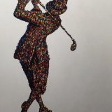 The Golfers / oil 86 x108 cm (framed) £2300