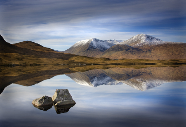 Loch on Rannoch Moor