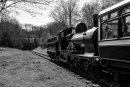 9017 "Earl of Berkeley" approaches Sharpthorne Tunnel, Bluebell Railway, 6 April 2007