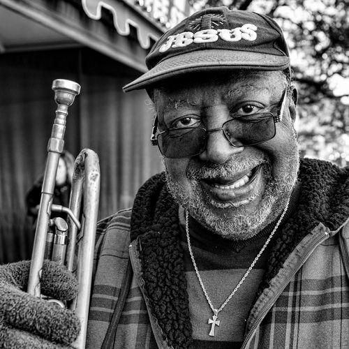 Street musician, New Orleans