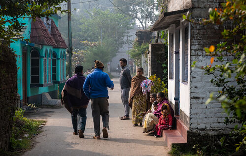 Village of Bawali, Bengal