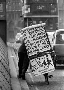 Bill Boaks, Environment Protester, Chelsea Bridge